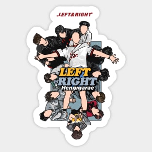 SEVENTEEN LEFT & RIGHT Sticker